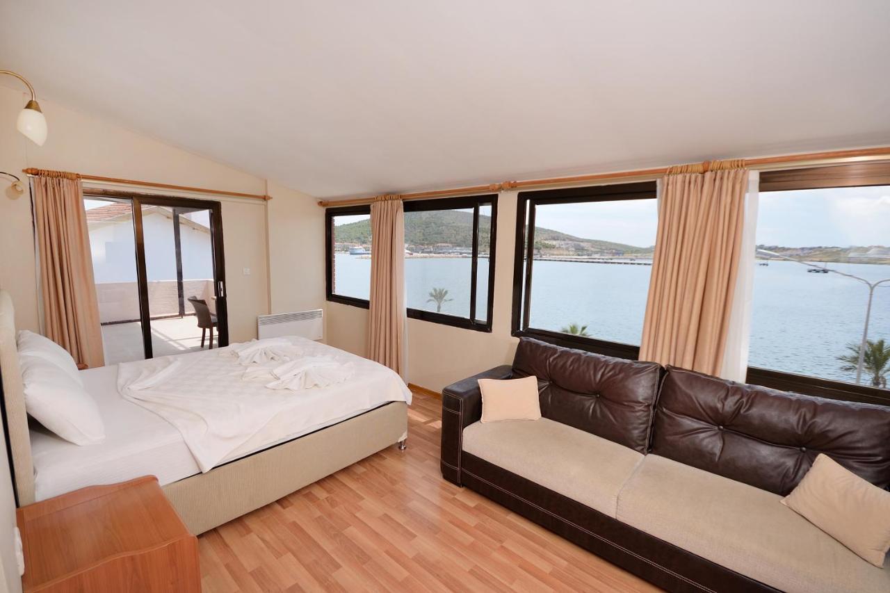 Kerman Hotel Çeşme Exteriör bild