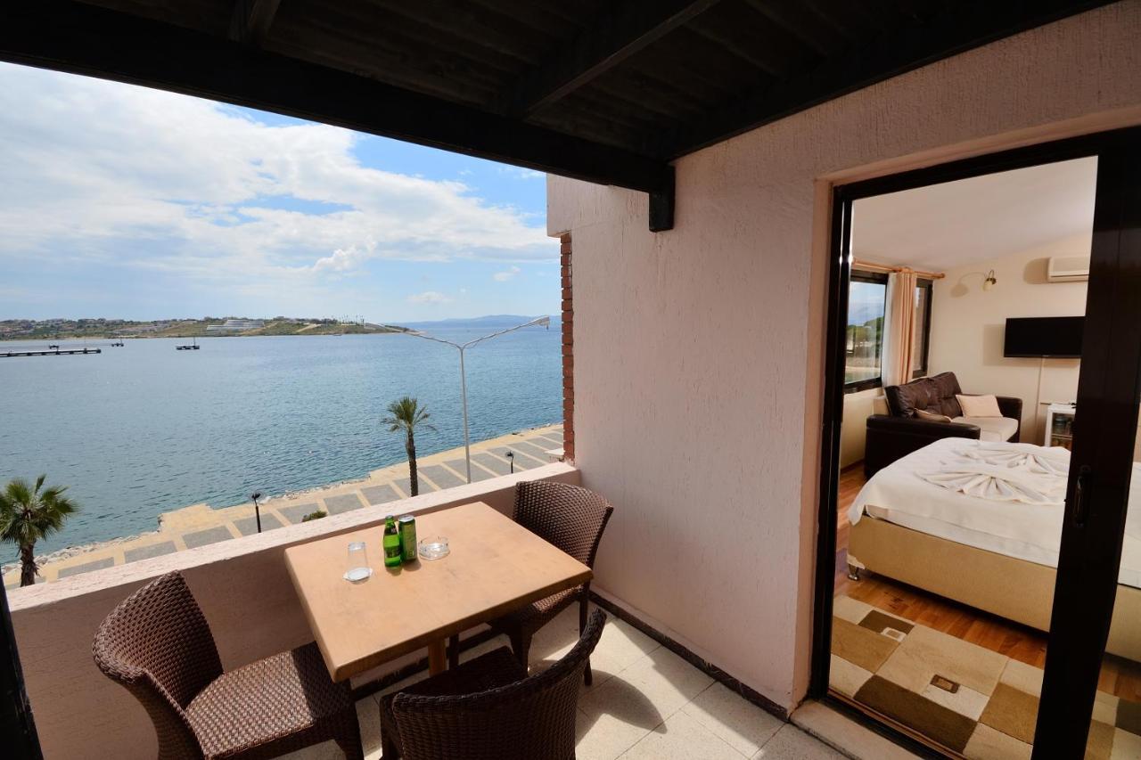 Kerman Hotel Çeşme Exteriör bild