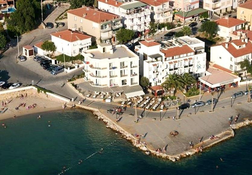 Kerman Hotel Çeşme Exteriör bild