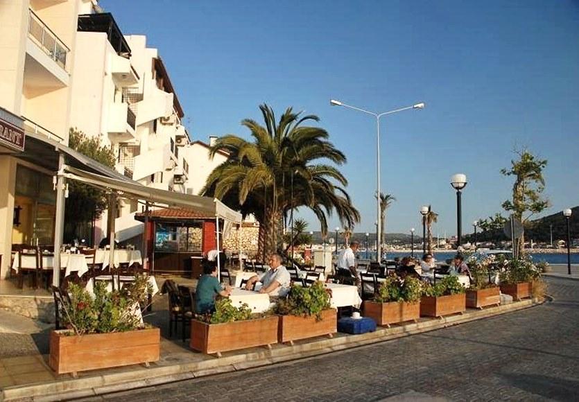 Kerman Hotel Çeşme Exteriör bild