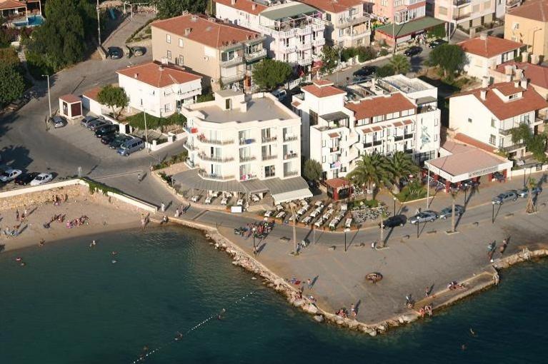 Kerman Hotel Çeşme Exteriör bild