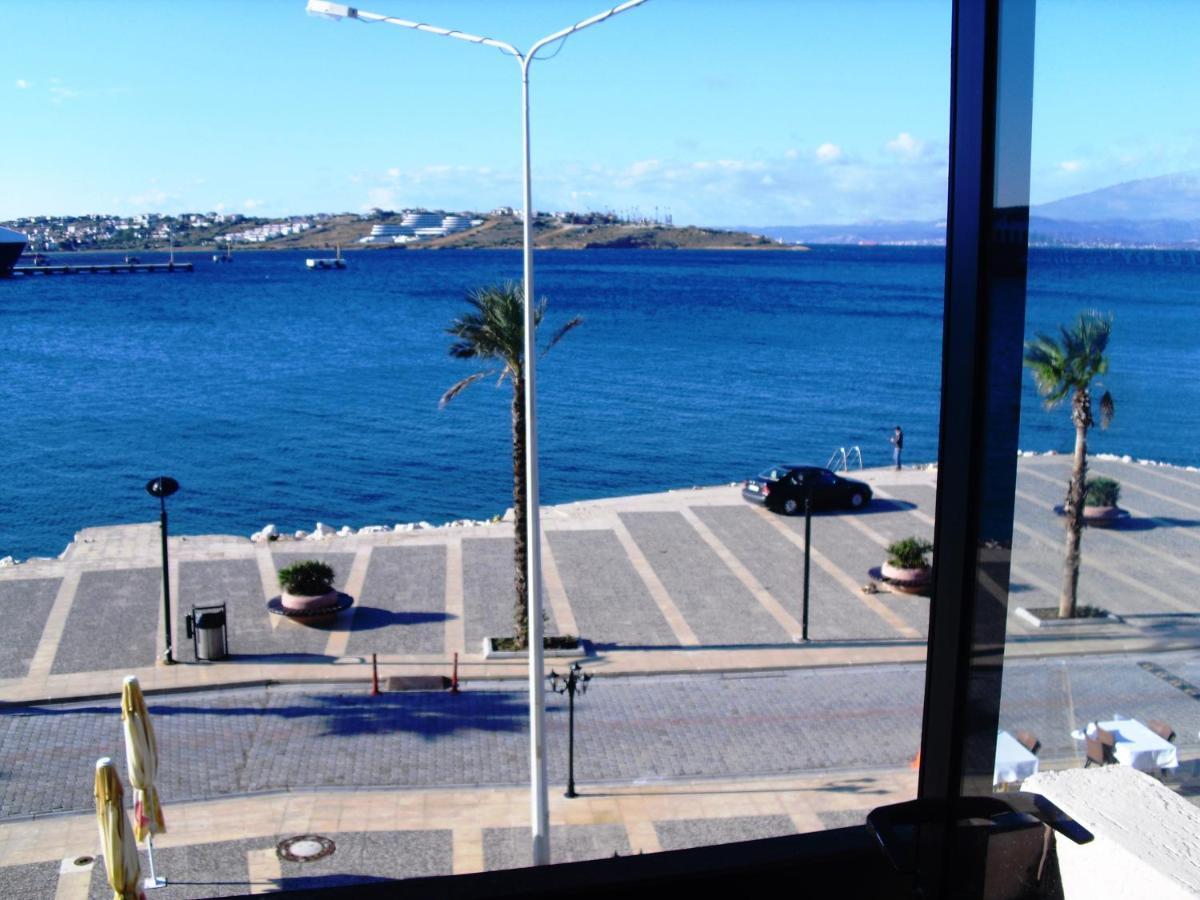 Kerman Hotel Çeşme Exteriör bild